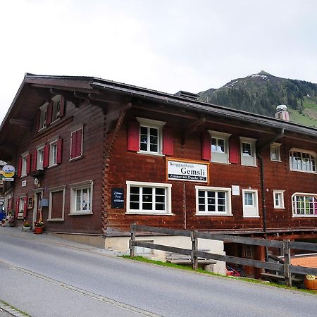 Berggasthaus Gemsli Hotel Sankt Antönien Buitenkant foto