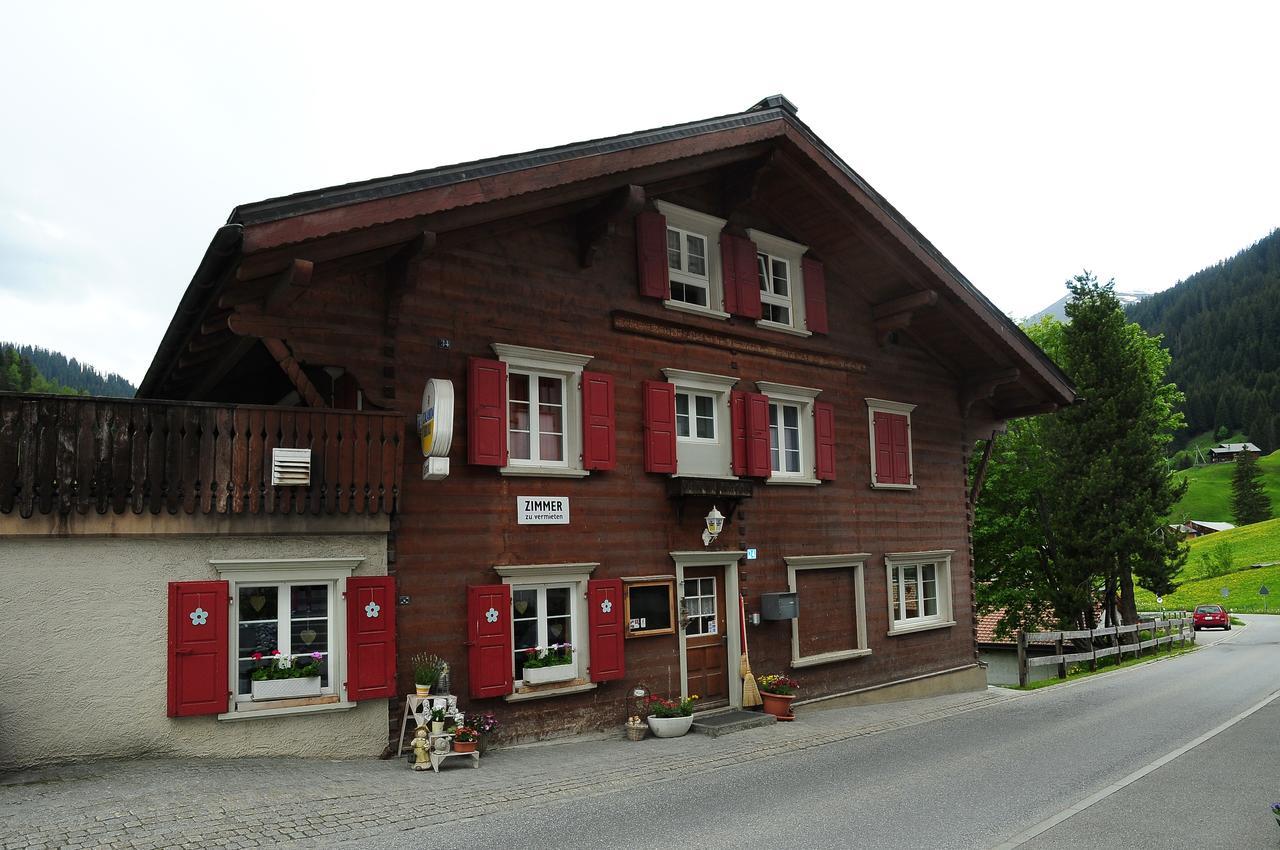 Berggasthaus Gemsli Hotel Sankt Antönien Buitenkant foto